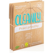 Cleanly Eco prací proužky na praní, 3 x 32 ks