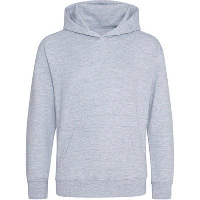 Just Hoods dětská mikina s kapucí JH201J Heather Grey
