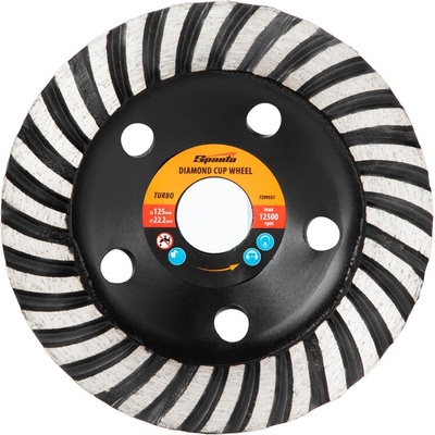 Sparta Диамантен чашковиден диск Sparta Turbo 7299557, 125 мм