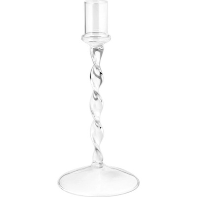 Storefactory Sklenený svietnik Eneby Clear 20 cm