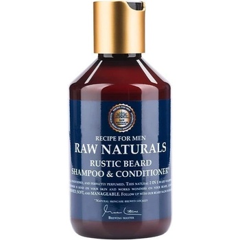 Recipe For Men Raw Naturals Rustic Beard šampón a kondicionér na fúzy 250 ml