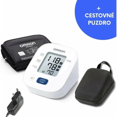 Omron M2+ s adaptérom a puzdrom
