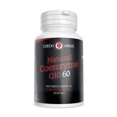 Czech Virus Natural Coenzyme Q10 60 100 kaps.
