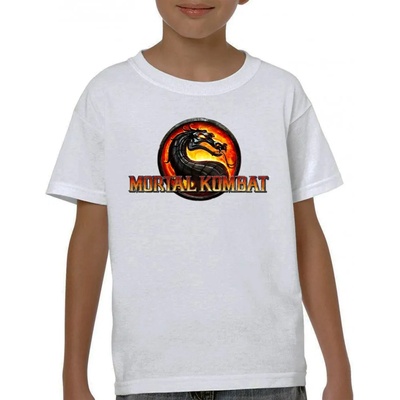 Roly Бяла детска тениска - Mortal Kombat