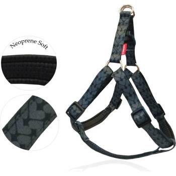 Pet Interest® Pet Interest Нагръдник за кучета, Cuori Grigi