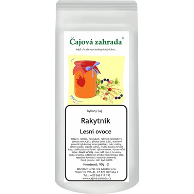Čajová zahrada Rooibos Rakytník & Lesní ovoce rooibos čaj 90 g