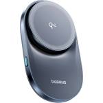 Baseus Безжична стойка PrimeTrip VC1 Pro (C40169009123-00) за вентилация - Baseus - Type-C, 15W, Qi2, с охлаждащ вентилатор - Черно