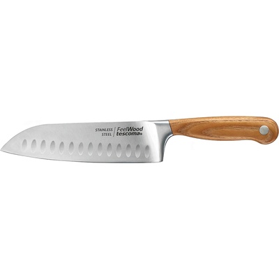 Tescoma Нож японски Tescoma FeelWood Santoku 17cm (1006839)