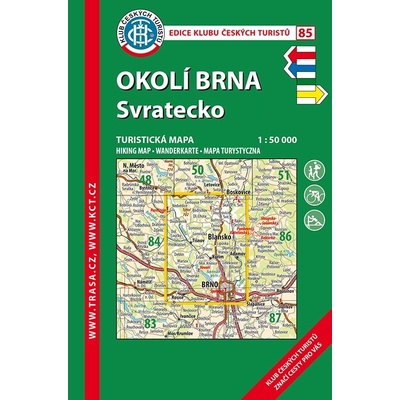 85 Okolí Brna Svratecko 1:50T