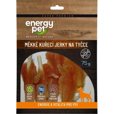 Energy Pet Měkké kuřecí jerky na tyčce 75 g