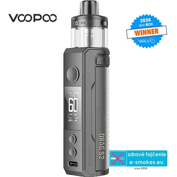 VOOPOO Drag S2 POD MOD 2500 mAh Gray Metal 1 ks