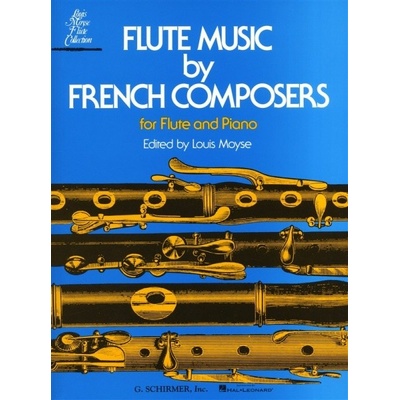 Flute Music By French Composers Zbierka francúzskych skladateľov pre priečnu flautu a klavír