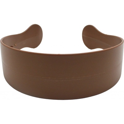 !!!! Široká plastová čelenka na vlasy Barva: šedo-hnědá – Zbozi.Blesk.cz