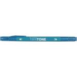 Tombow Marker TwinTone тюркоазено син 0, 3/0, 8 (WS-PK84)