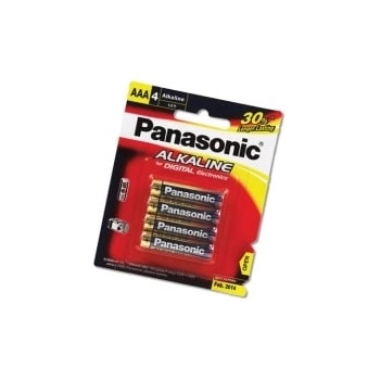 Panasonic Батерия Panasonic LR03APB/4BP Алкална захранваща 4бр (AAA) (LR03APB/4BP)