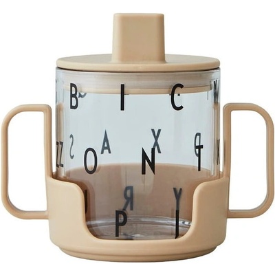 Design Letters Бежова детска чаша Grow With Your Cup Grow with Your Cup - Design Letters (20103008BEIGE)