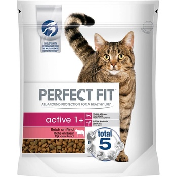 Perfect Fit Active 1+ s hovädzím 5 x 1,4 kg