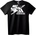 NOONEBRAND Тениска Nike срещу Adidas - XXS, White