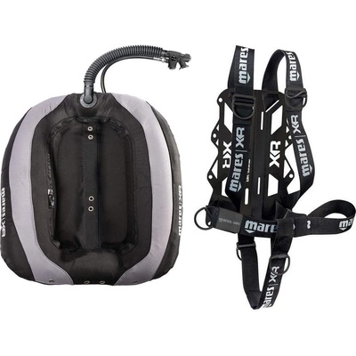 Mares XR Křídlo DONUT 20L a 24L 3mm Backplate hliníkový s postrojem 20 L