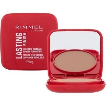 Rimmel London Lasting Finish Powder Foundation make-up na všetky typy pleti 002 Pearl 10 g