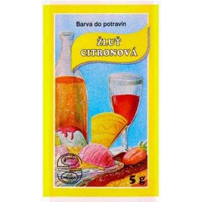 Aroco Potravinářská barva prášková žlutý citron 5 g – Sleviste.cz