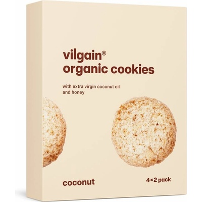 Vilgain Cookies BIO kokos 135 g