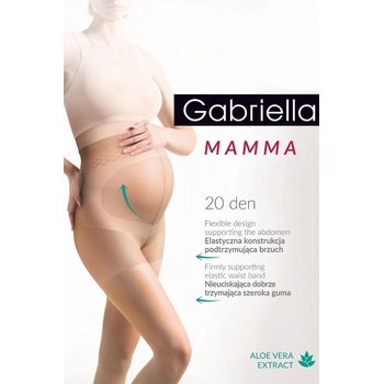 Mamma pančucháče pre tehotné 108 20 den béžová