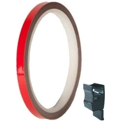 Linka na ráfik PUIG 4542R červené reflexné 7mm x 6mm (s adaptérom)