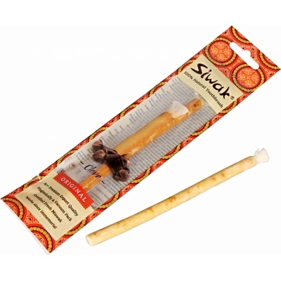 Siwak Miswak prírodná zubná kefka príchuť Klinček 1 ks