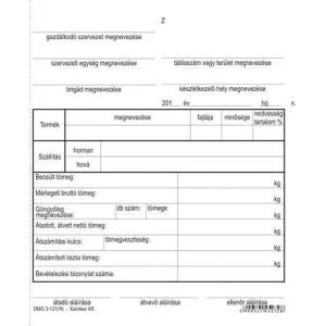 VICTORIA Списък на продуктите с печат, 25x4, VICTORIA PAPER "DMG 3-12", 10 блока в опаковка DMG 3-12/VK (DMG 3-12/VK)