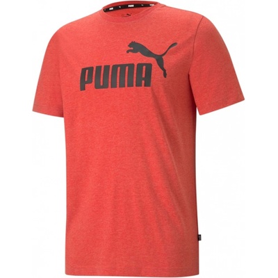 Puma ESS Logo Tee high risk red