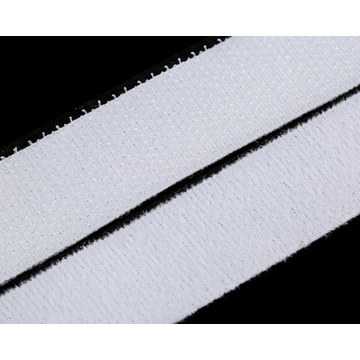 Stoklasa Suchý zip oboustranný 090500/2 bílý, šířka 2cm (v metráži)