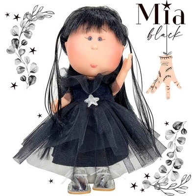 Ръчно изработена кукла от Испания - Мия Wednesday Addams Edition (NDO-3420)