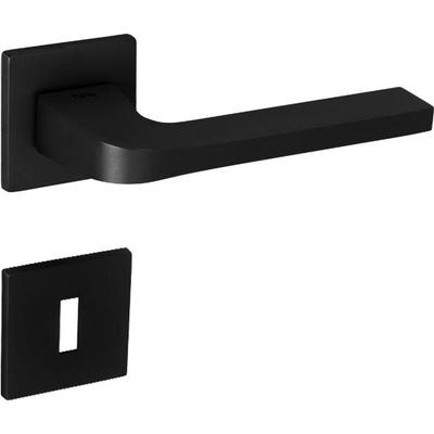 MPkovania TI - SUPRA - HR 3097Q 5S, kľučka/kľučka – WC – Čierna matná