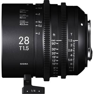 SIGMA CINE 28mm T1.5 FF FVE METRIC Sony E-mount
