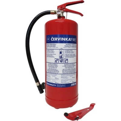 Hasicí přístroj Červinka P6 Če EURO (34A) - práškový - 6 kg – Zboží Dáma