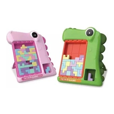 Manyuk Toys Игрална дъска за тетрис с форма на динозавър - многократно