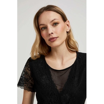 Moodo Дантелена блуза Moodo Moodo | Cheren | ЖЕНИ | XS