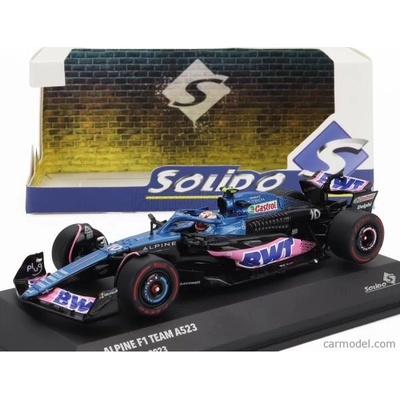 Solido Alpine F1 A523 Team Bwt Alpine N 10 Dutch Gp 2023 Pierre Gasly Modrá Růžová 1:43
