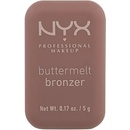 NYX Professional Makeup Buttermelt Bronzer vysoce pigmentovaný a dlouhotrvající bronzer 04 Butta Biscuit 5 g