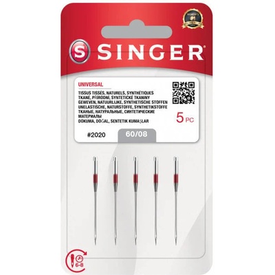 Singer 2020 - 60/08 - 5x Игла за шевна машина (N202008M503)