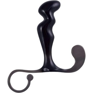 Toyz4Lovers Простатен масажор за мъже "pleasure hilt black" 11 см