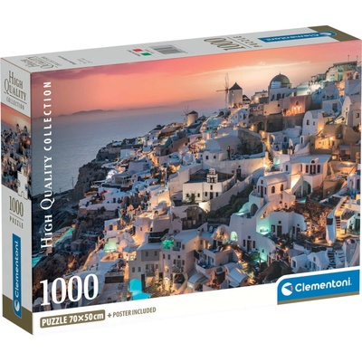 Clementoni Santorini 1000 dílků