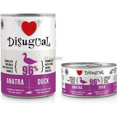 Disugual Dog Mono Duck 400 g