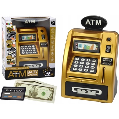 Hudební Bankomat Banka pokladnička pro děti ZA4752 – Zbozi.Blesk.cz