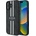 GUESS Калъф Guess 4G Printed Stripes MagSafe за iPhone 16 - черен (3666339342081)