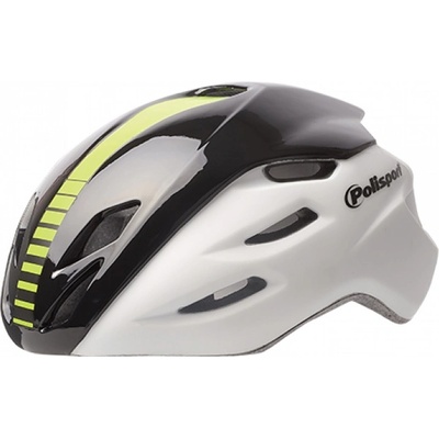 Polisport Аксесоар за велосипед Polisport, каска AERO ROAD (M=54/58), WHITE MATTE/BLACK GLOSS/FLUO YELLOW - 8739800002 Каски, 25468 (AM5688)