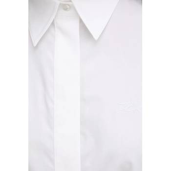 KARL LAGERFELD рокля тип риза памучна (B2W13017)