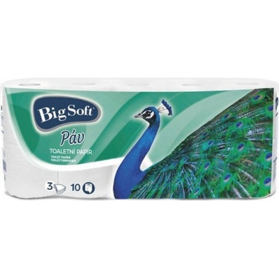 Big Soft Páv 3-vrstvý 10 ks