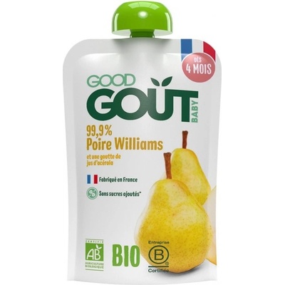 Good Gout BIO Hruška Williams 120 g